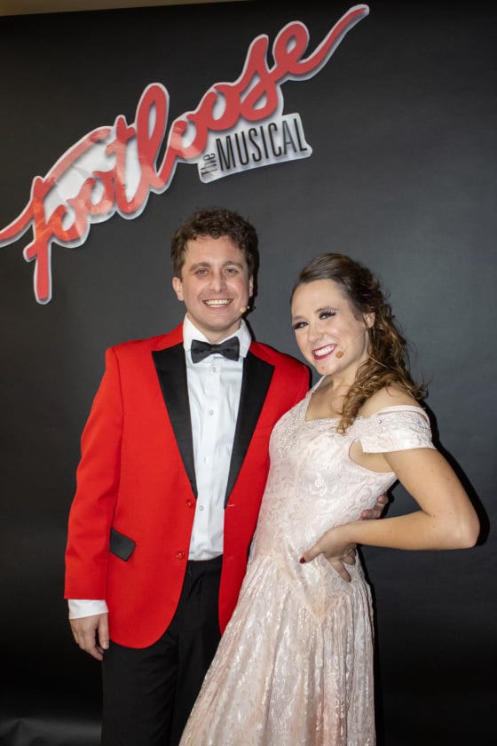 Lauren Carroll in the show Footloose The Musical